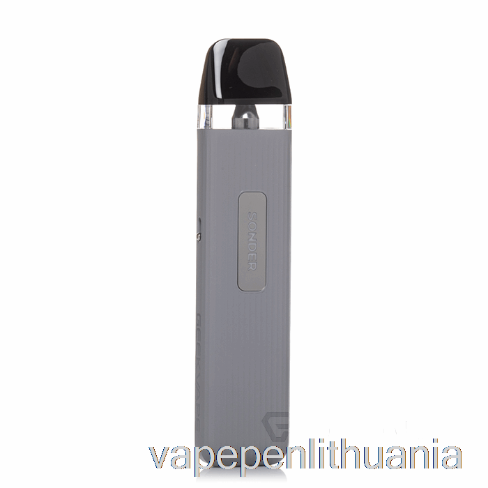 Geek Vape Sonder Q 20w Pod Rinkinys Pilkas Vape Skystis